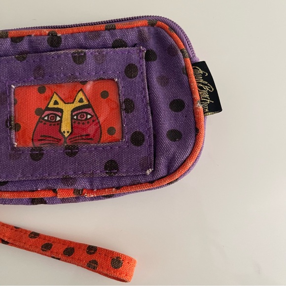 LAUREL BURCH Wristlet Cat Design - Picture 3 of 6